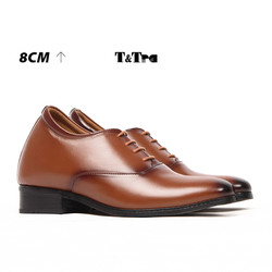 [ 8CM ] Giày Tăng Chiều Cao Nam T&TRA S1012NB