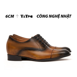 [ 6CM ] Giày Tăng Chiều Cao Nam T&TRA N311NV