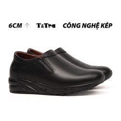 [ 6CM ] Giày Cao Nam T&TRA T35Đ