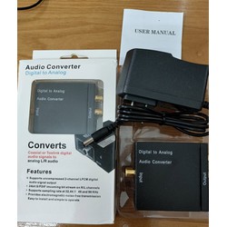 Bộ chuyển đổi Quang sang Audio L/R mẫu mới