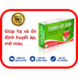 Giúp hạ và ổn định huyết áp, mỡ máu - Thanh Áp Đan hộp 30 viên (chính hãng)