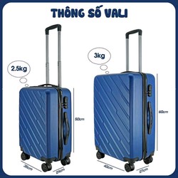 vali nhựa size 20