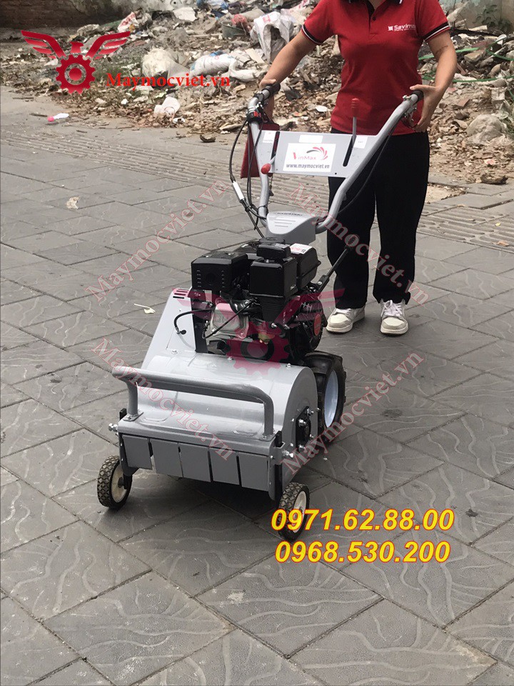 Máy cắt thực bì trục băm Kawasaki VMTB70 dùng xăng 1