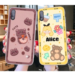 Ốp lưng Vsmart BEE 3 in hình Gấu Hồng, Gấu Be@r, Gấu Nâu , CỰC CHẤT