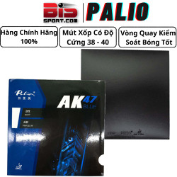 Mặt Vợt Chính Hãng PALIO AK 47 Thế Hệ 40+ Lót Xanh - Cao Cấp