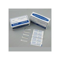 Kim chích lấy mụn thép không gỉ hộp 200 cây