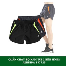 Quần đùi chạy bộ AERDIDA137725 cho nam vải nhẹ thoáng khí mau khô