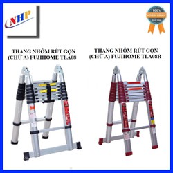 Thang nhôm rút gọn (chữ A) FUJIHOME TLA08R/TLA08