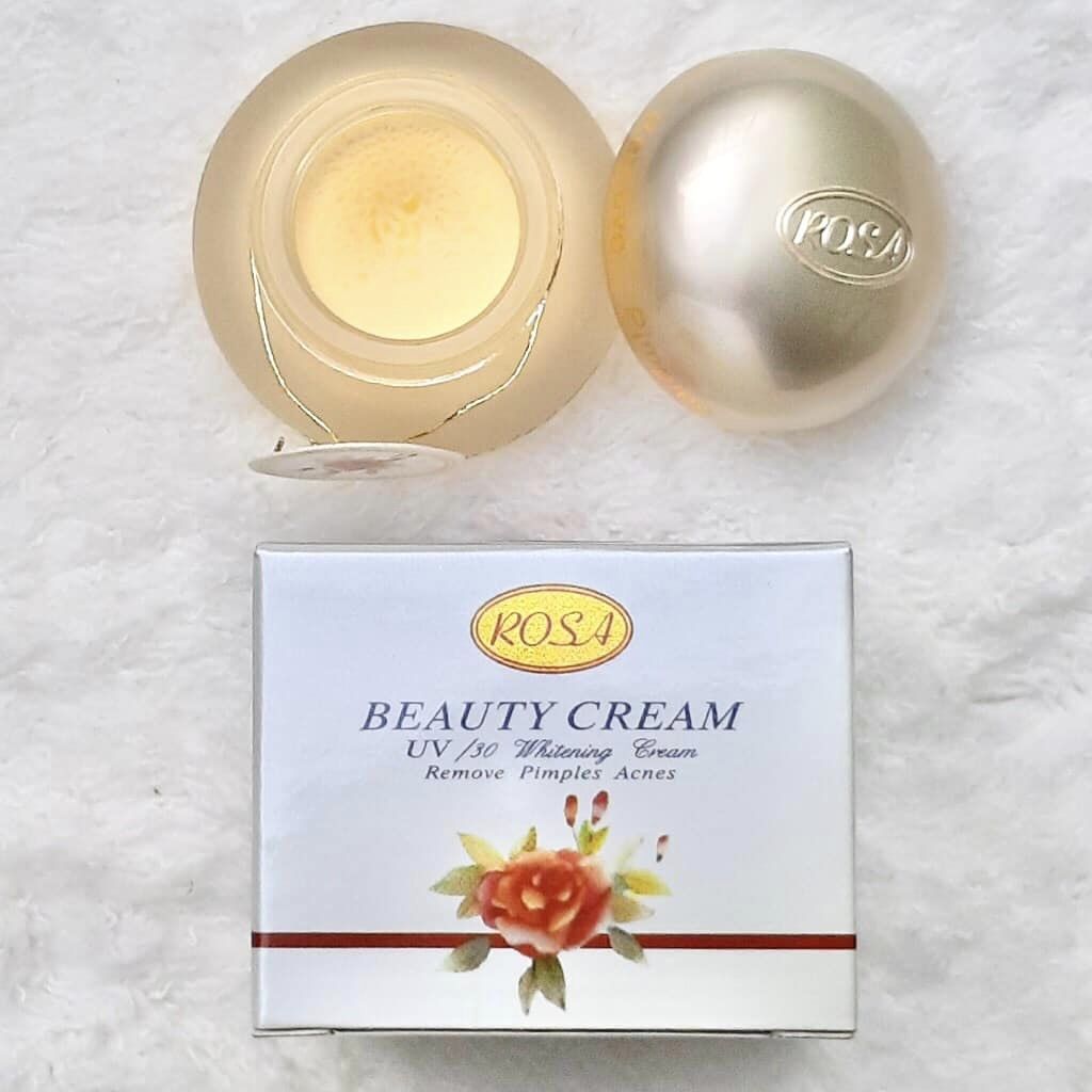 Hình ảnh Kem Dưỡng trắng giảm thâm nám, sắc tố đen, ngừa mụn ROSA Whitening Beauty Cream UV/30.