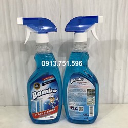 Nước lau kính BAMBO 500ml Công nghệ Thái Lan