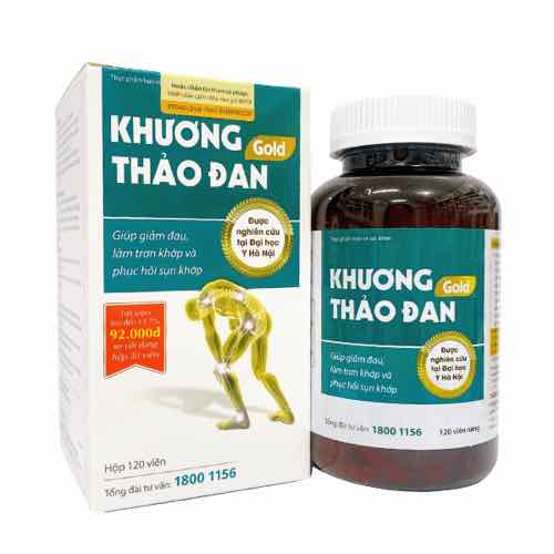 Hình ảnh Khương Thảo Đan Gold - Giúp giảm đau, làm trơn khớp và phục hồi sụn khớp