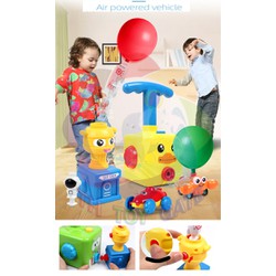 Trạm bơm bong bóng kích phóng phụ kiện đồ chơi, trạm bơm kèm bộ phụ kiện đa năng an toàn cho bé