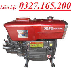 [Ảnh thật] Máy Nổ Dầu Diesel 8HP Changjia R180NM (Gió – Đèn – Đề)