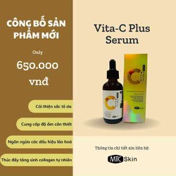 Serum Vita C MTC Skin sáng da mờ thâm nám