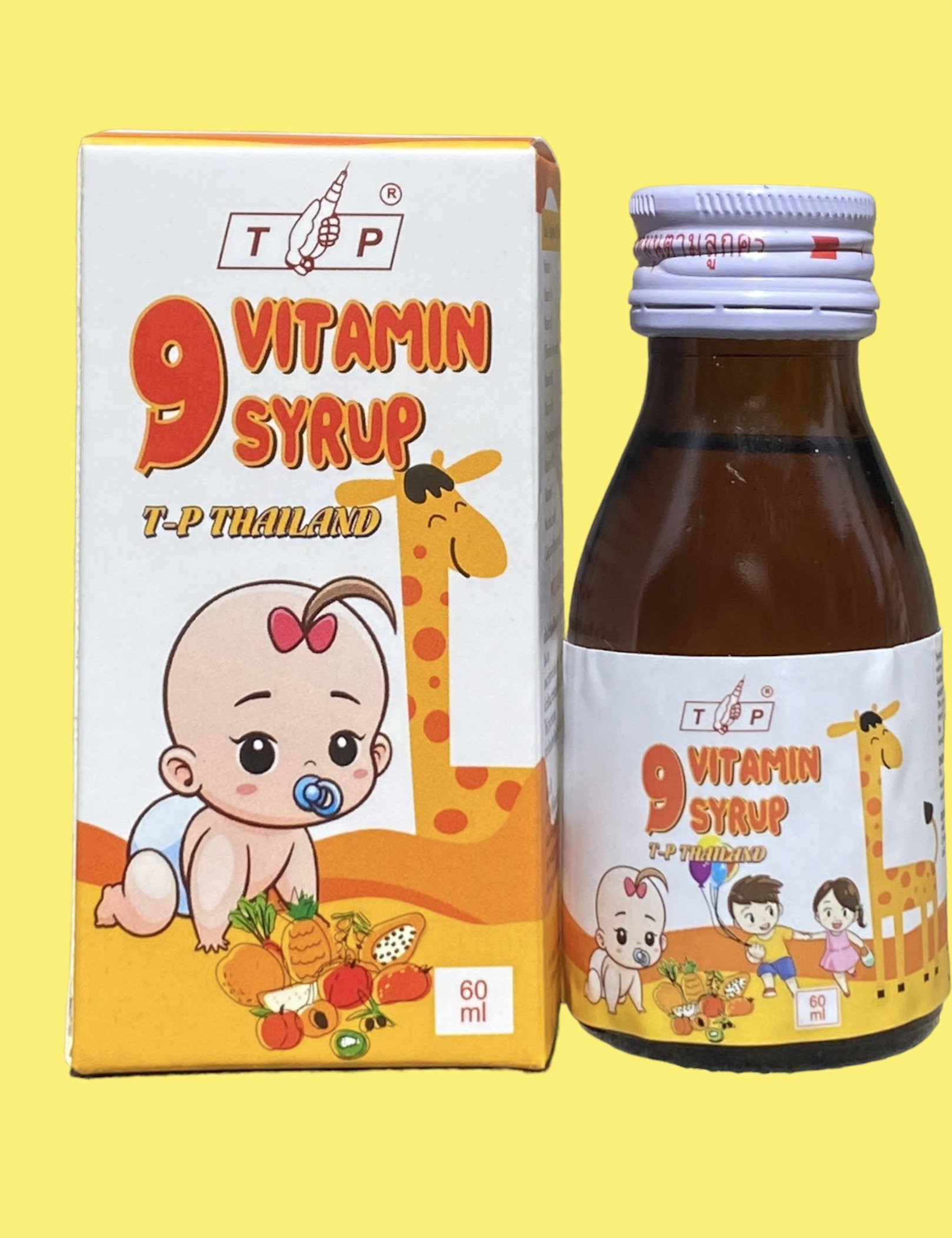 Hình ảnh Combo 3 Lọ Siro Tăng Cân TP Vitamin Thái Lan