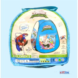 Bộ Đồ Chơi Lều Bóng Cỡ Lớn Hình Siêu Nhân Spiderman Cho Bé Trai