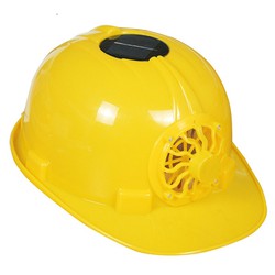 Mũ lao động công trường, mũ bảo hộ lao động có quạt làm mát chạy bằng năng lượng mặt trời cao cấp