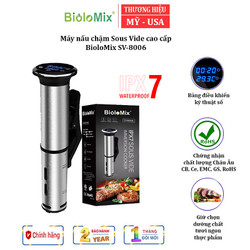 Máy nấu chậm Sous Vide, thương hiệu Mỹ cao cấp BioloMix SV-8006