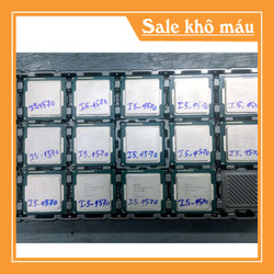 CPU Intel Core i5 4570 (3.60GHz, 6M, 4 Cores 4 Threads) chưa gồm Fan