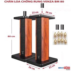 Chân loa gỗ chống rung Venza BM 80