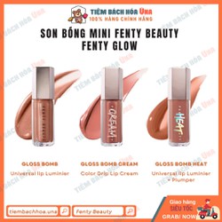 Son Bóng Fenty Glow Gloss Bomb, Cream, Heat - Fussy - Sweet Mouth - Cookie Jar