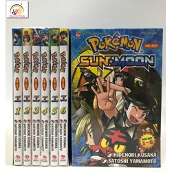 Boxset Pokémon Đặc Biệt SUN & MOON - 6 Tập