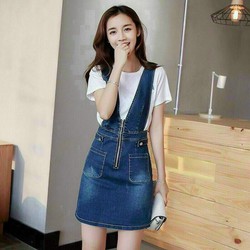 YẾM JEAN PHỐI KÉO 2 TÚI