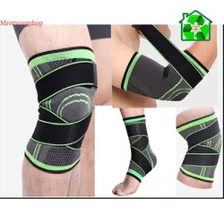 Miếng Bó Dây Cuốn Nén Full Thể Thao Vải Dệt Kim Chơi Đá Bóng Nhẩy cao leo núi xe đạp cầu lông