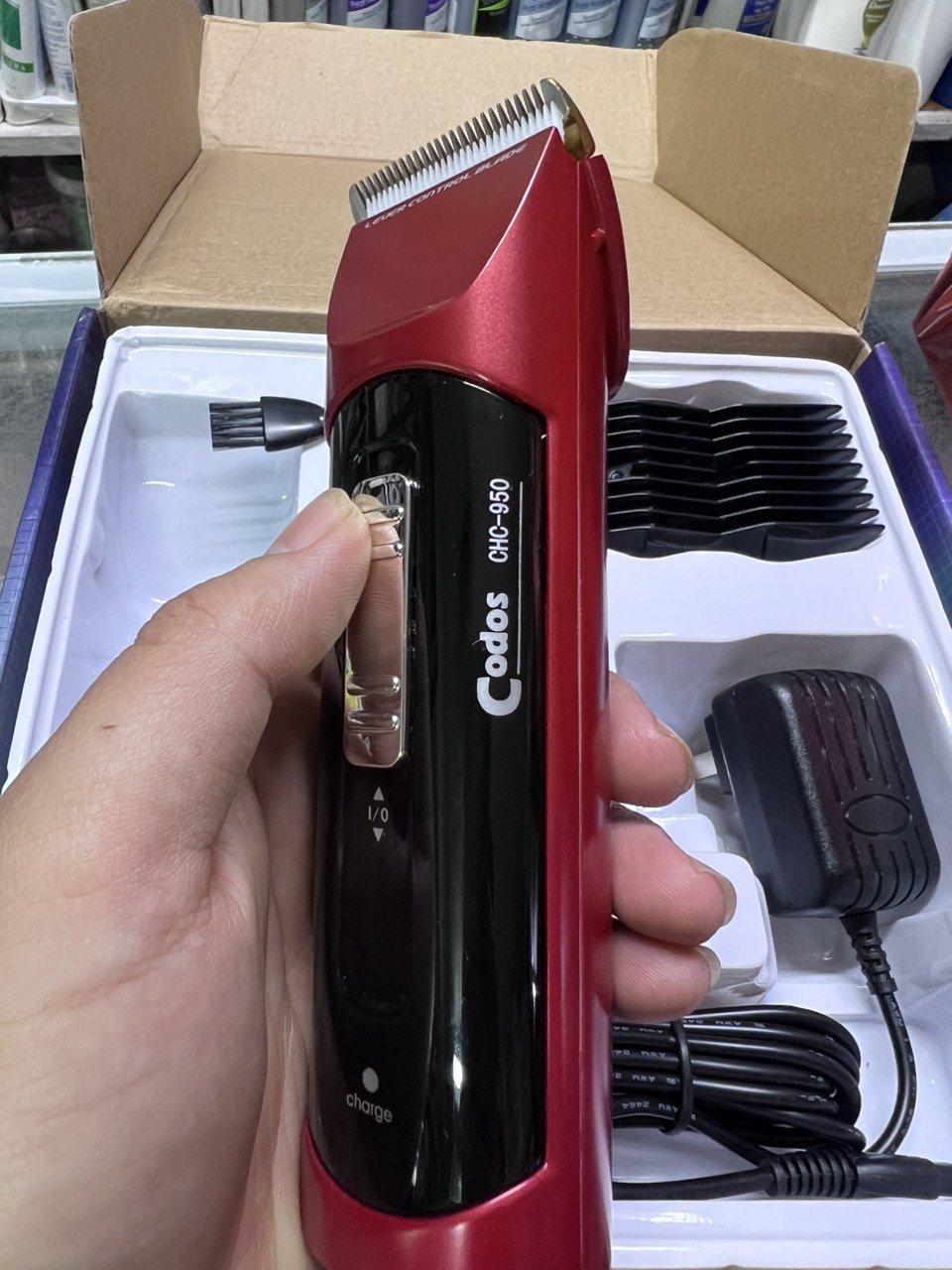 Tông Đơ Cắt Tóc Codos Chc 950 (Mã SP: 6431720965)