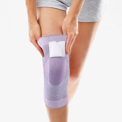 (CHÍNH HÃNG) 1 Miếng Đệm Bảo Vệ Đầu Gối Bằng Nilon Thoáng Khí Tiện Dụng Khi Chơi Thể Thao - Nhiều Kích Cỡ Dễ Sử Dụng-Màu Tím
