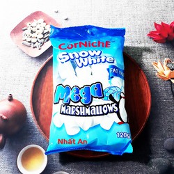 KẸO MARSHMALLOW CORNICHE TRẮNG 120GR