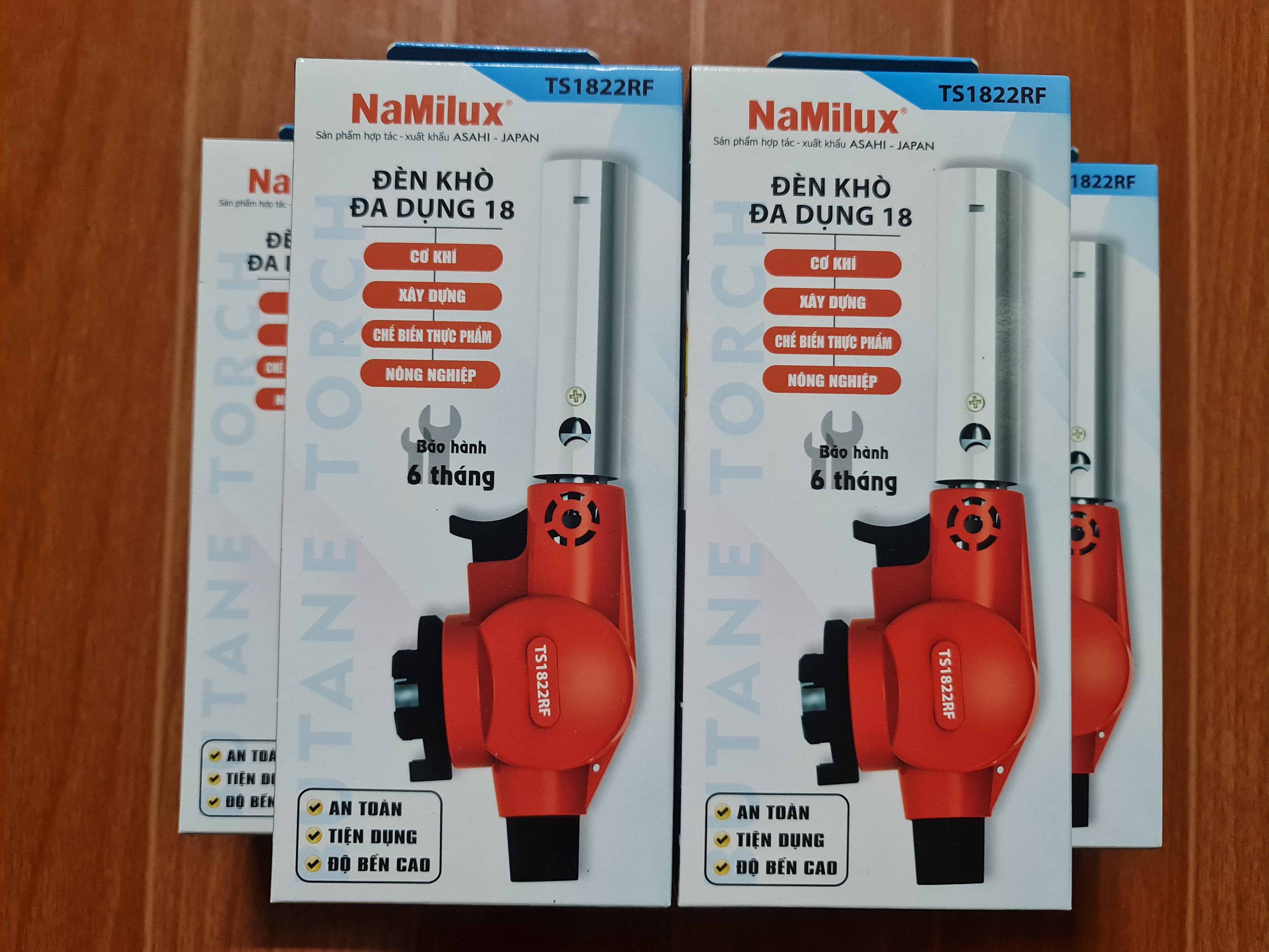 Đèn Khò Gas Mini TS1822RF Namilux (Mã SP: Namilux NA-195/TS1822RF)