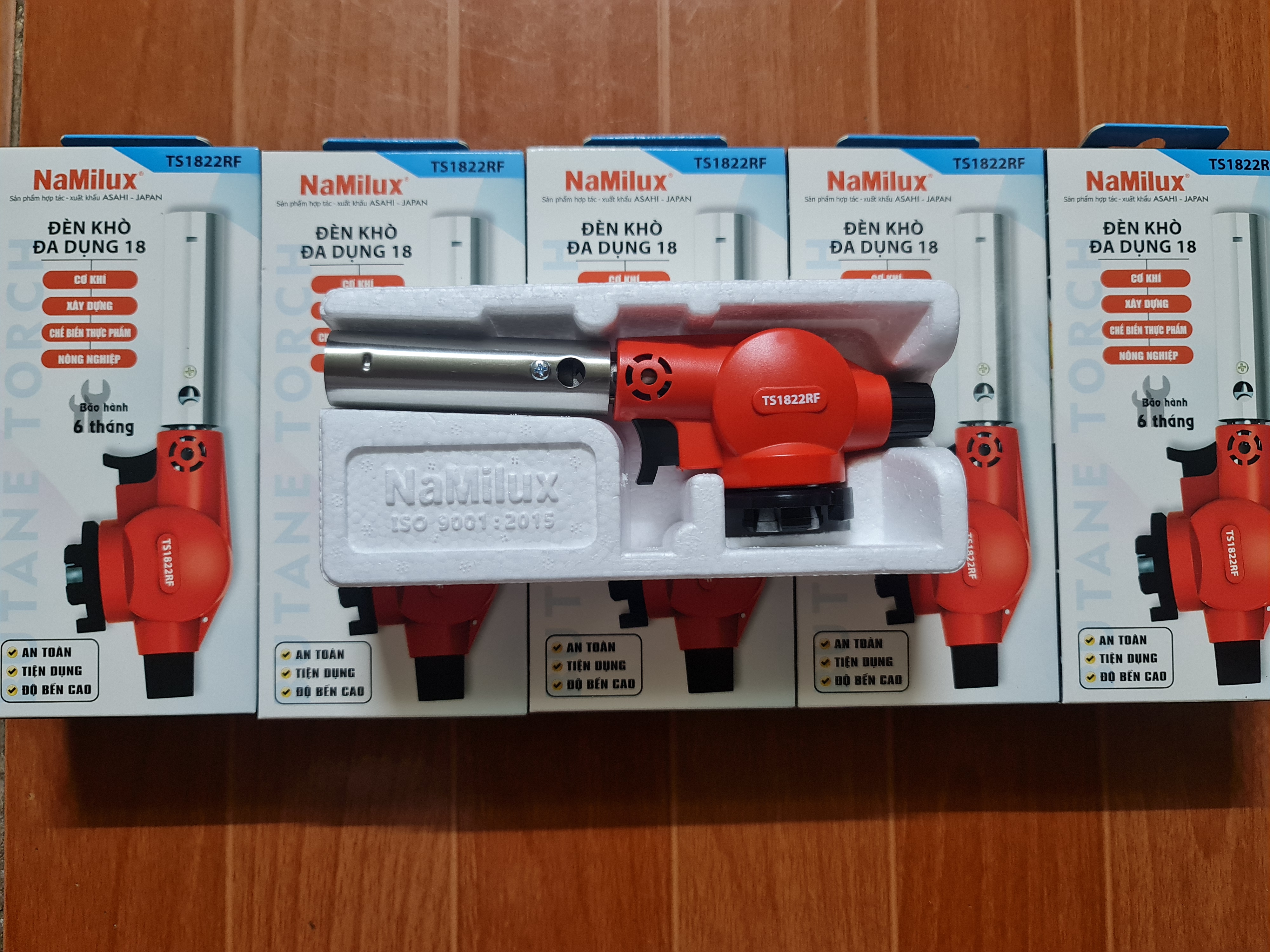 Đèn Khò Gas Mini TS1822RF Namilux (Mã SP: Namilux NA-195/TS1822RF)