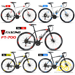 Xe đạp thể thao FASCINO FT-700 - TAY NGANG MẪU MỚI 2022