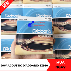Bộ Dây Đàn Guitar D'addario EZ 910