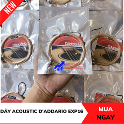 Bộ Dây Đàn Guitar D'addario EXP 16