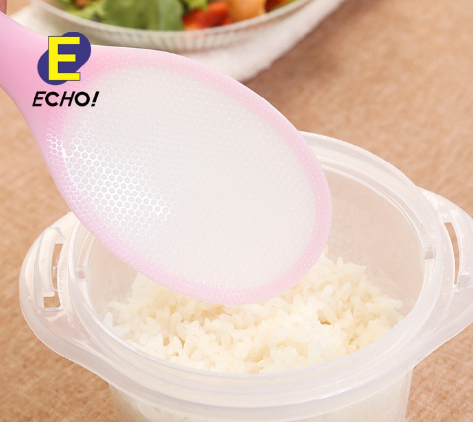Muôi xới cơm chống dính tự đứng Echo Nhật Bản (Mã SP: 4991203169112)