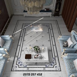 Thảm gạch men 3D - sàn gạch