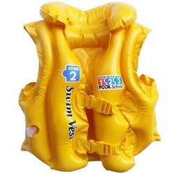 Áo phao bơi an toàn cho bé (nhiều cỡ, màu ngẫu nhiên)