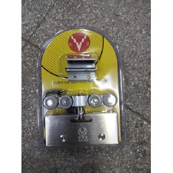 Kẹp Bi Treo Cửa Lùa Kính, Kẹp Treo Cửa Kính có bao bồm bánh xe