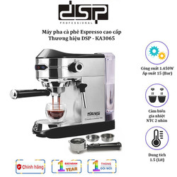 Máy pha cà phê Espresso, thương hiệu cao cấp DSP KA3065