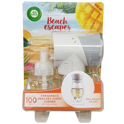 Bộ khuếch tán tinh dầu tự động Air Wick 19ml QT08183 - xoài Hawaii, gió biển tinh dầu thơm phòng cao cấp, xông phòng, nhập khẩu Châu Âu