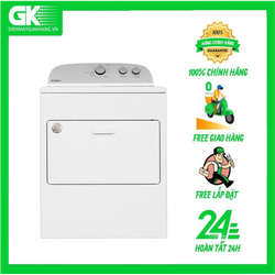 Máy sấy thông hơi Whirlpool 15 kg 3LWED4815FW0 -- Sấy chống nhăn giúp tiết kiệm thời gian là ủi quần áo.