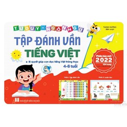 Sách - Tập Đánh Vần Tiếng Việt Phiên Bản 2022 Có QR Từng Trang