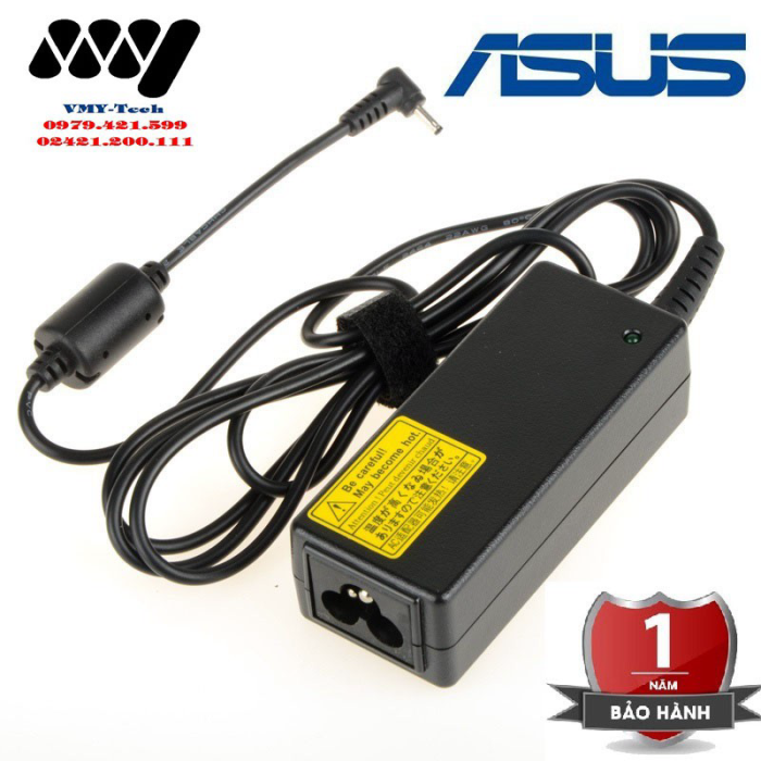 Hình ảnh (SẴN KHO) Sạc Laptop Asus 19V - 2.1A Chân nhỏ - Adapter kèm dây nguồn - NEW - SHOP BÁN HÀNG UY TÍN