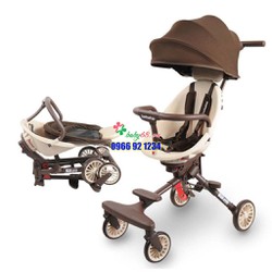 Xe đẩy gấp gọn V7 Baobaohao 2 chiều cho bé