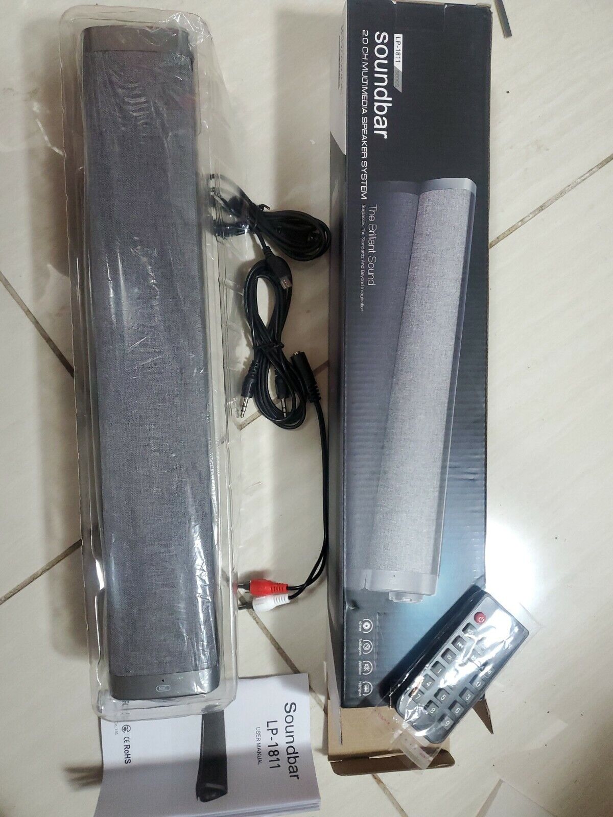 Loa Bluetooth Soundbar siêu trầm RISHIL WORLD LP-1811 (Mã SP: Loa LP1811)