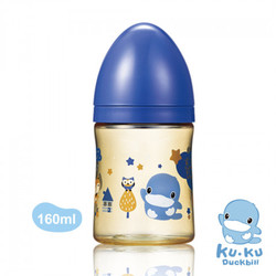 Bình sữa cổ rộng nhựa ppsu kuku ku5856 - 160ml