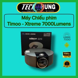 Máy Chiếu Phim TIMOO-XTREME Full HD Android 9.0 Độ Sáng Lên Tới 7000Lumens