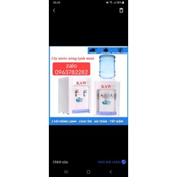 Máy Nước Nóng Lạnh, Máy Nước Nóng Lạnh Mini KAW cao cấp, 2 vòi nóng lạnh